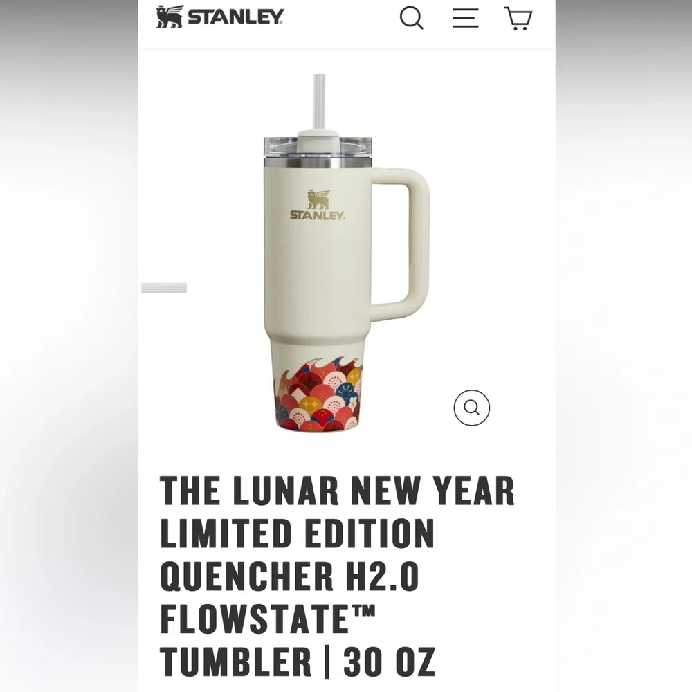 Stanley Lunar New Year Limited Edition 30oz SOLD OUT ON WEBSITE - Picture 5 of 7